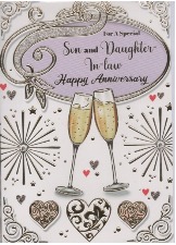 For A Special Son And Daughter-in-Law Happy Anniversary
